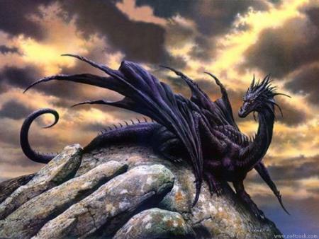 le chevalier, le dragon et la princesse....
